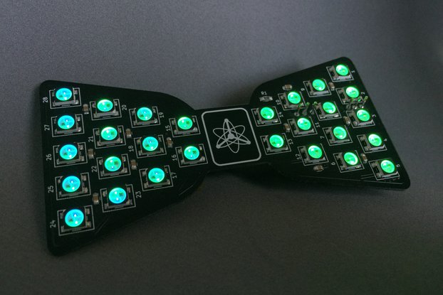 Tinker Tie Beta: RGB LED Bow Tie Kit