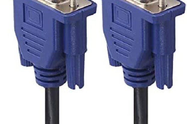 VGA/SVGA Cable 1M 15pin Male to Male Extension P