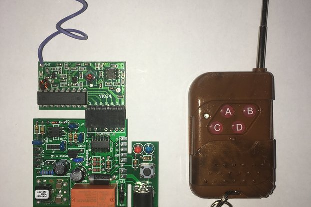 Remote v1.0 - RF Remote Controlled DC Power Source