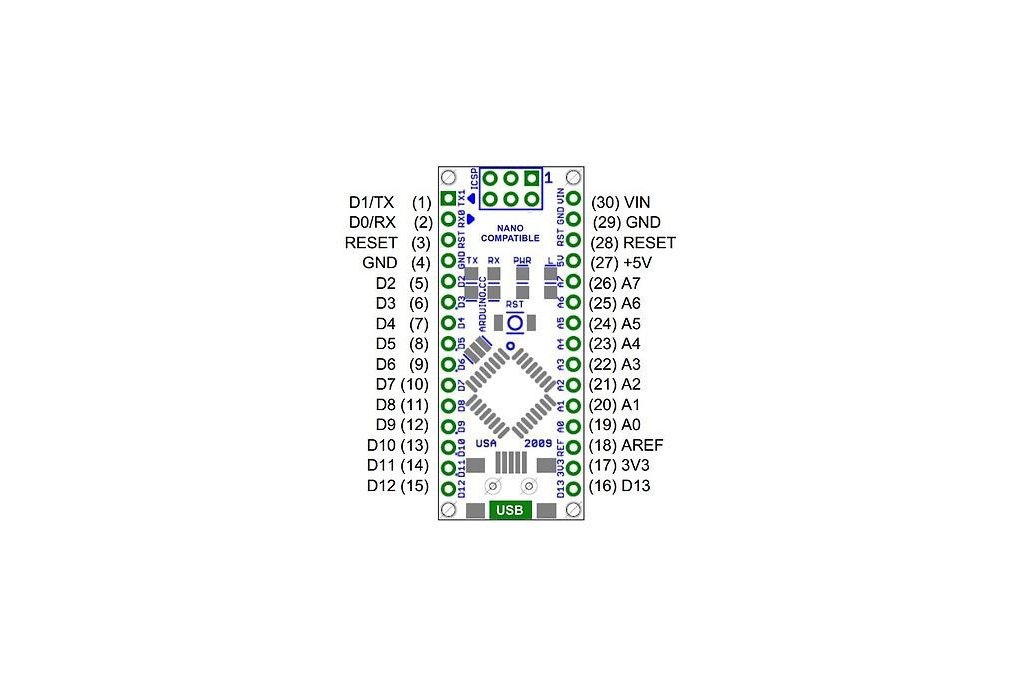ATmega328P Nano V3 Controller Board 1