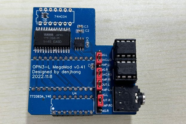 YMF288 MegaMod - OPN3-L Music Module