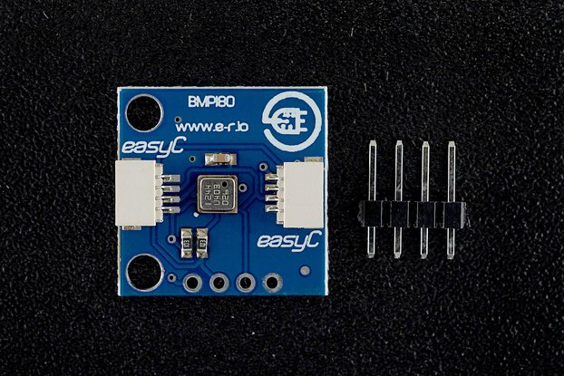 BMP180 temperature and pressure sensor [easyC]