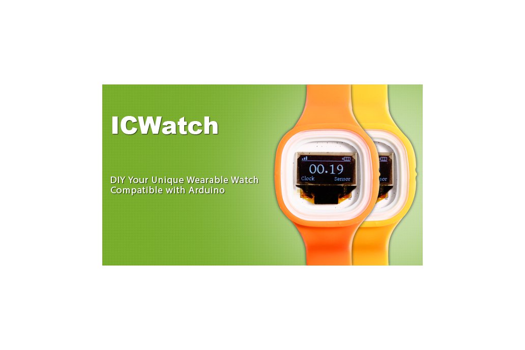 1PCS ICWatch Watch for Arduino Yellow(5224) 1
