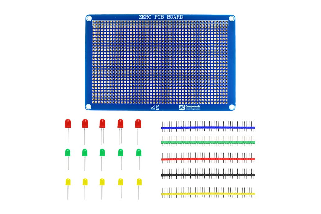 DIY Zero PCB Board Kit Soldering Electronic Kit 1