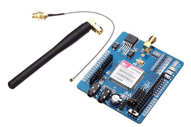 GSM/GPRS SIM900 Module ICOMSAT Expansion Board With Antenna Cable
