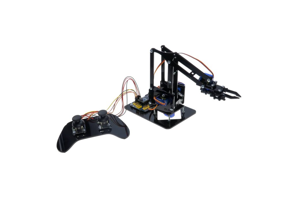 Plexi Robot Arm w/ Electronics - DIY Joystick Arm 1