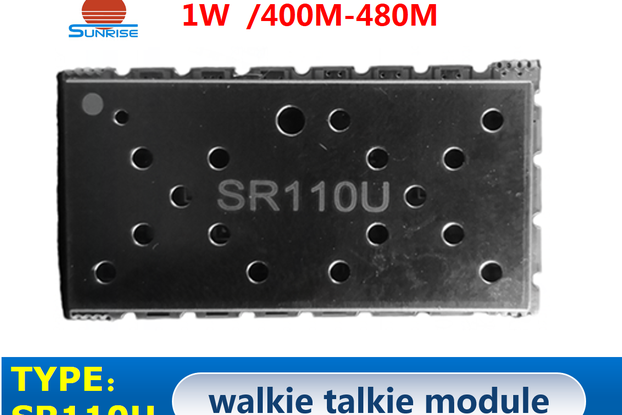 SA828 1W All-in-One Walkie Talkie Module kit from NiceRF on Tindie