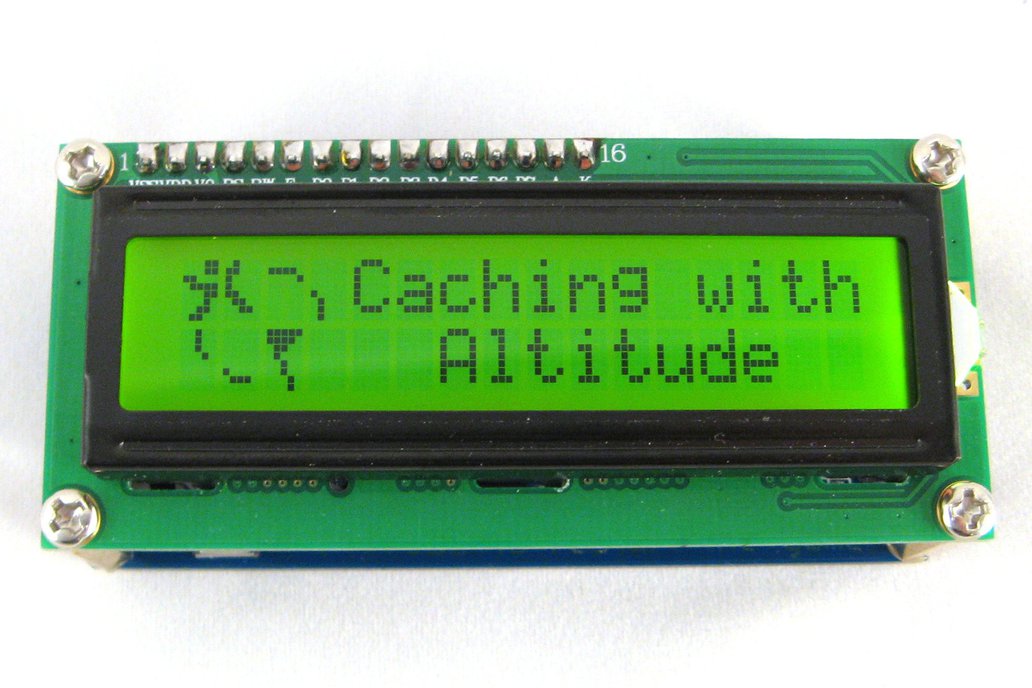 Arduino based Altitude Geocache 1