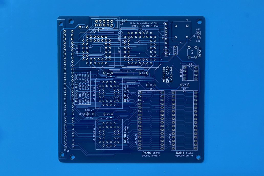 Minimalist ECB (MECB) - 68008 CPU Card 1