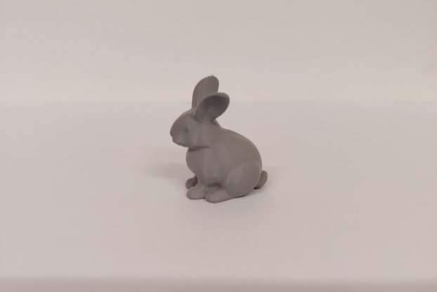 3D printed bunny
