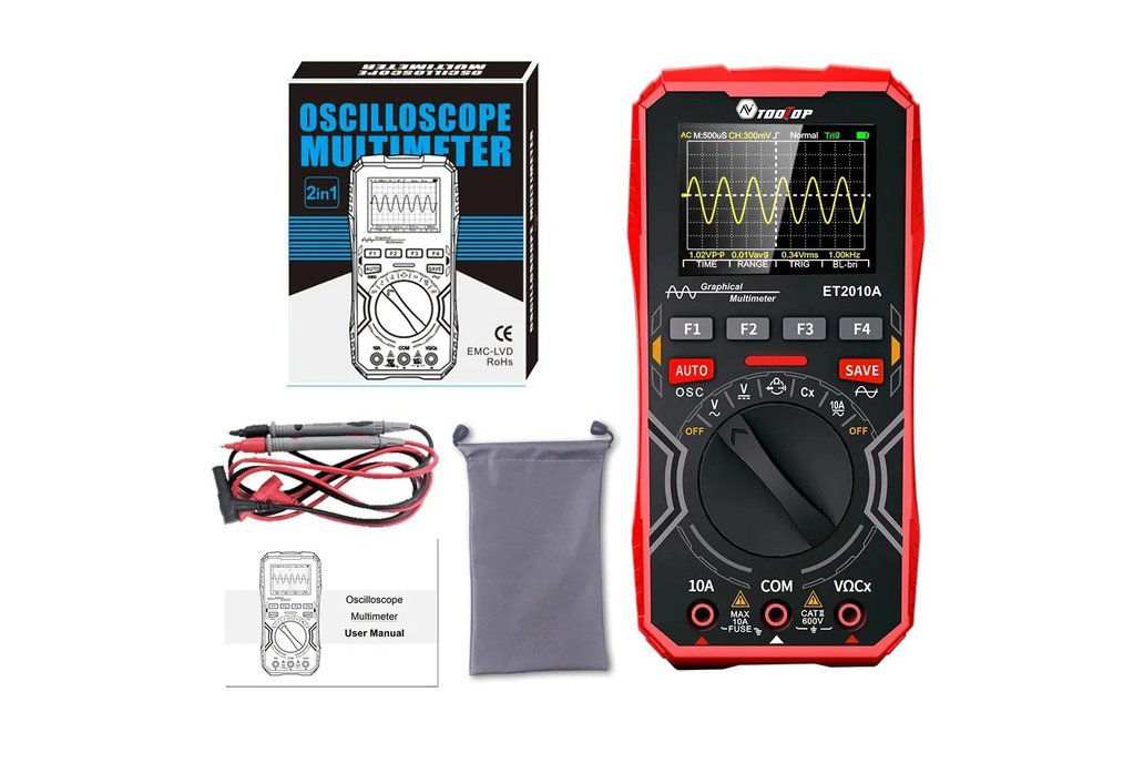 ET2010A 2 IN 1 Digital Oscilloscope Multimeter 1