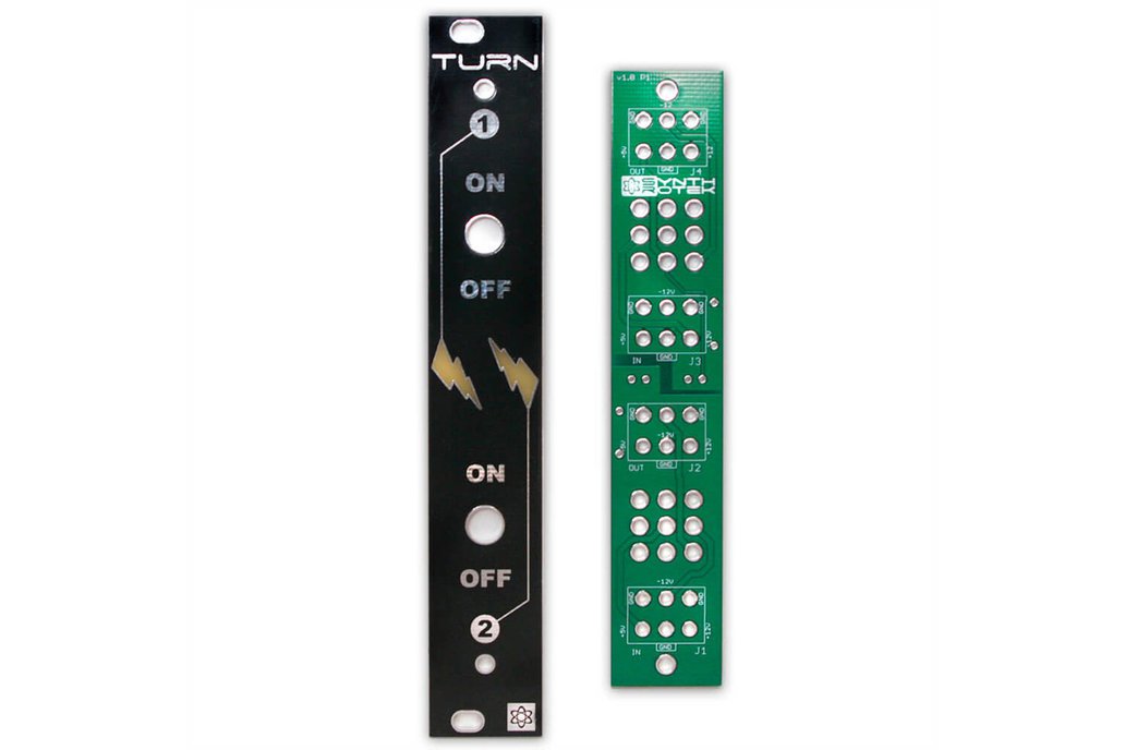 TURN Eurorack Power Startup Delay PCB and Panel 1