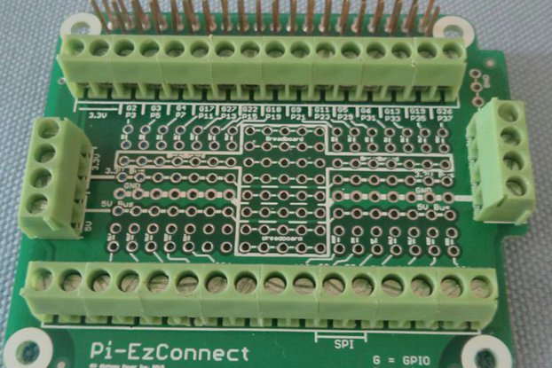 Pi-EzConnect - easy to connect Raspberry  PI GPIO