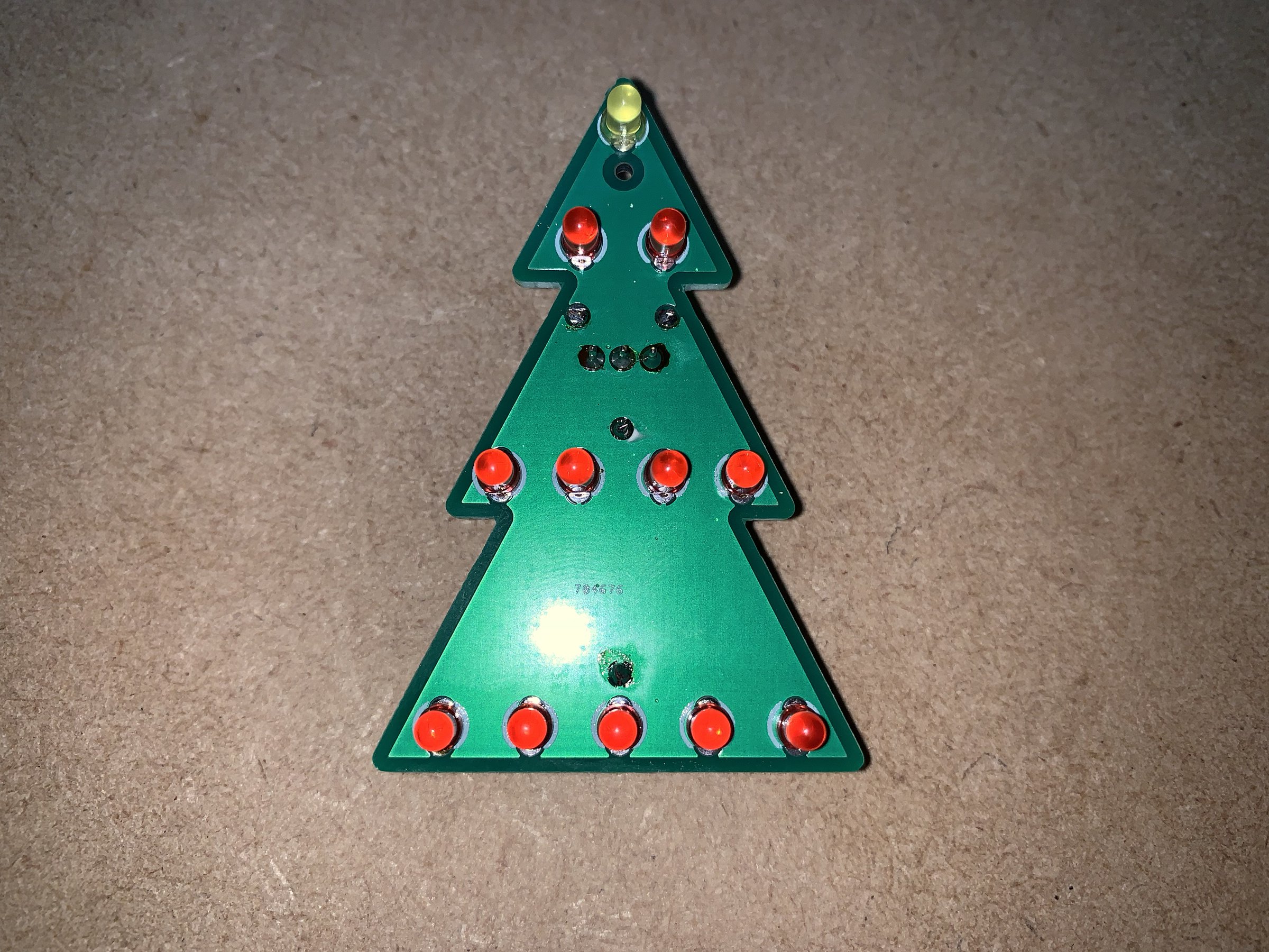 LED Christmas Tree Kit from High Voltage Fun on Tindie