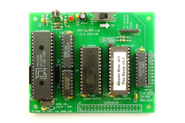 8085 SBC, Altair-Style Mini Board (Altoids)