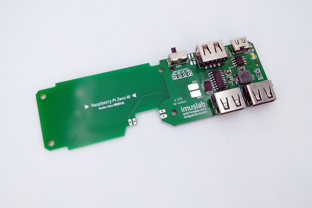 Pi Zero W Battery Powered USB Hub