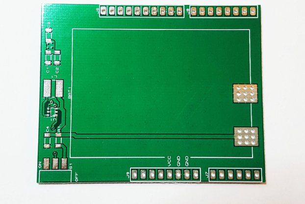 Battery Shield Bare Board for Arduino Uno with BOM