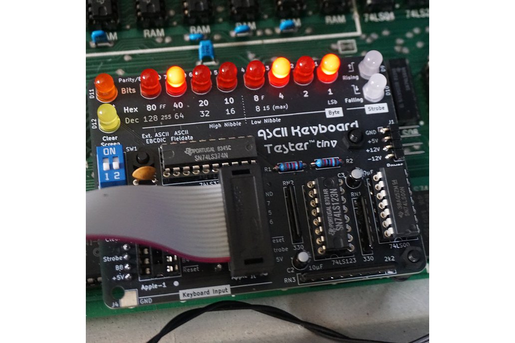 ASCII Keyboard Tester Tiny 1