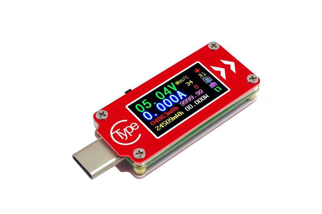 Type-C USB Voltmeter ammeter voltage current meter 1
