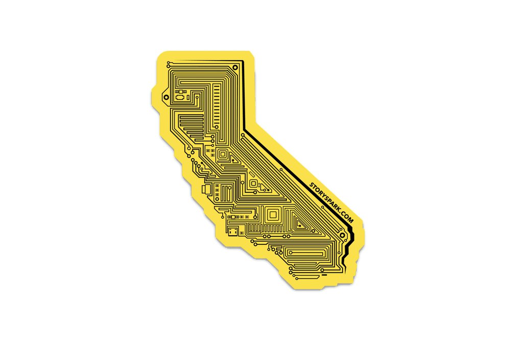 Cali Tech Vinyl Sticker 1