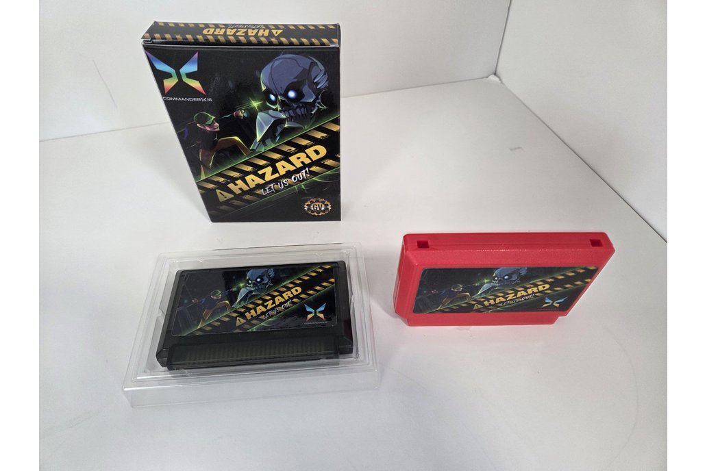 Hazard: Let Us Out! Cartridge for X16 1