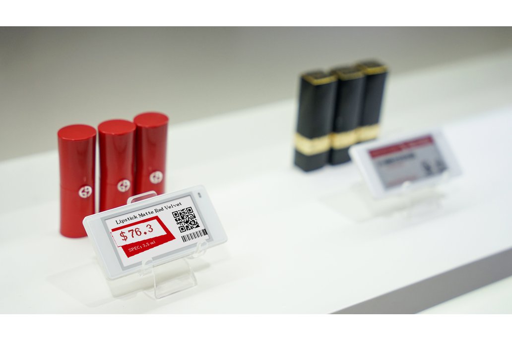 MinewTag Ultra Thin Electronic Shelf Label 1