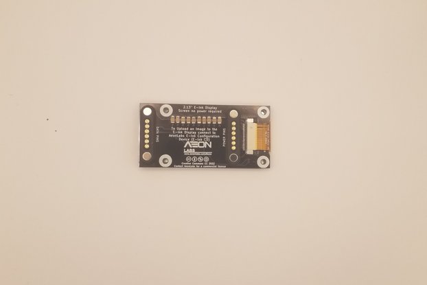 2.13" Magnetic E-Ink 3 colour Display