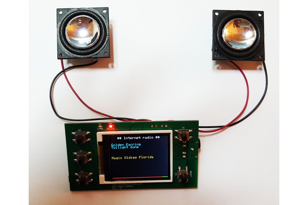ESP8266 Radio from Senior Electron Llc on Tindie