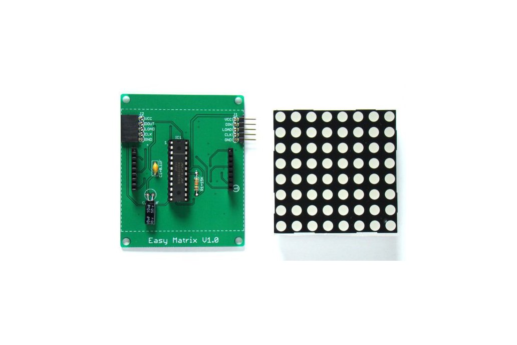 Easy Matrix: A cascadable LED matrix module (Kit) 1