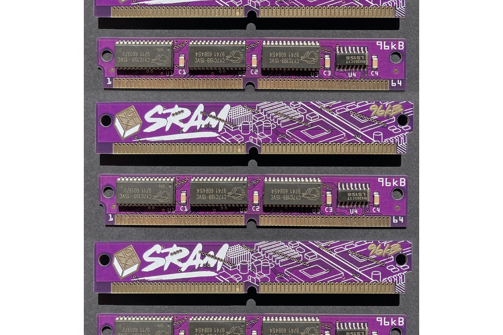 PurpleRAM 96kB 64-pin DSP SRAM SIMM NeXT Computers 1
