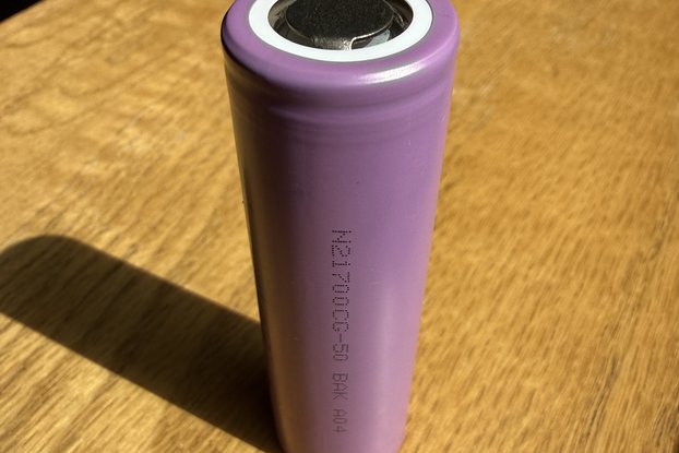 5000mAh 21700 Battery Cells