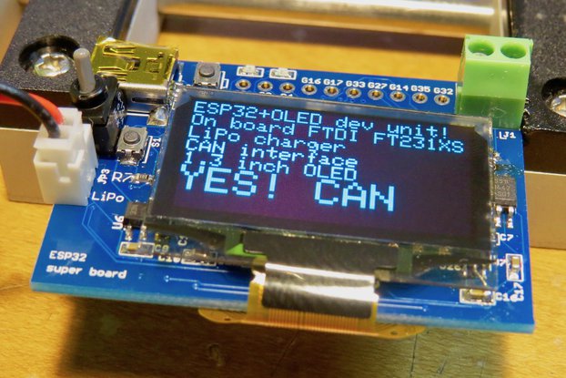 ESP32 CAN CAN board!!