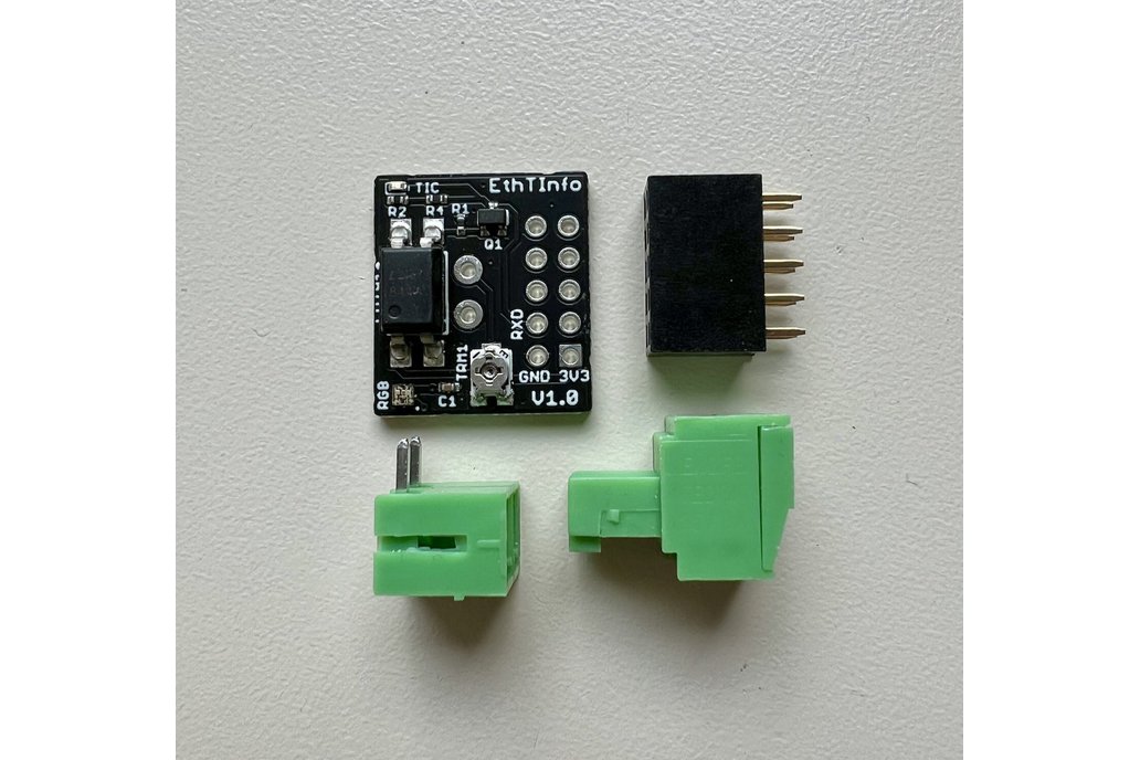 EthTinfo TIC Teleinfo Reader for Ethernet ESP32 1
