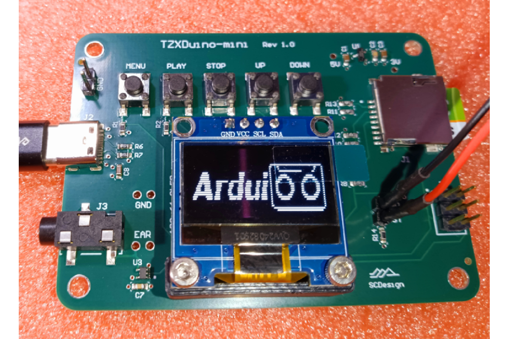 TZXDUINO-Mini - Digital Tape Drive 1