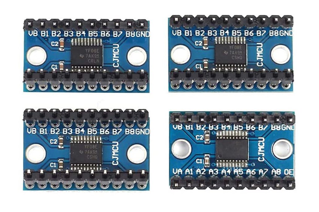 4PCS TXS0108E 8-Bit Logic Level Converter Board 1