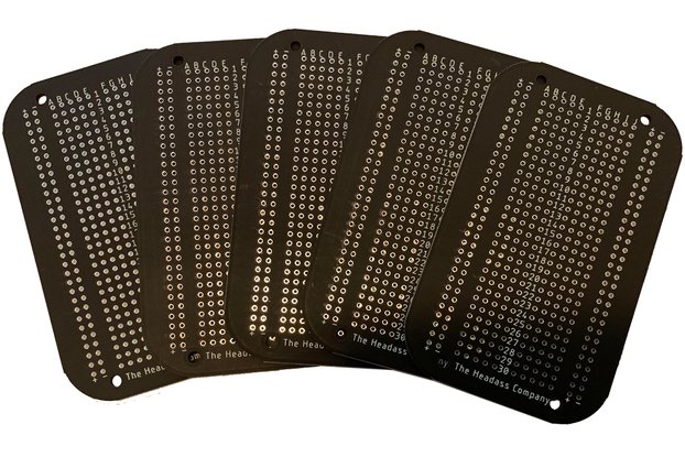 5 x Headass Perfboard: Breadboard