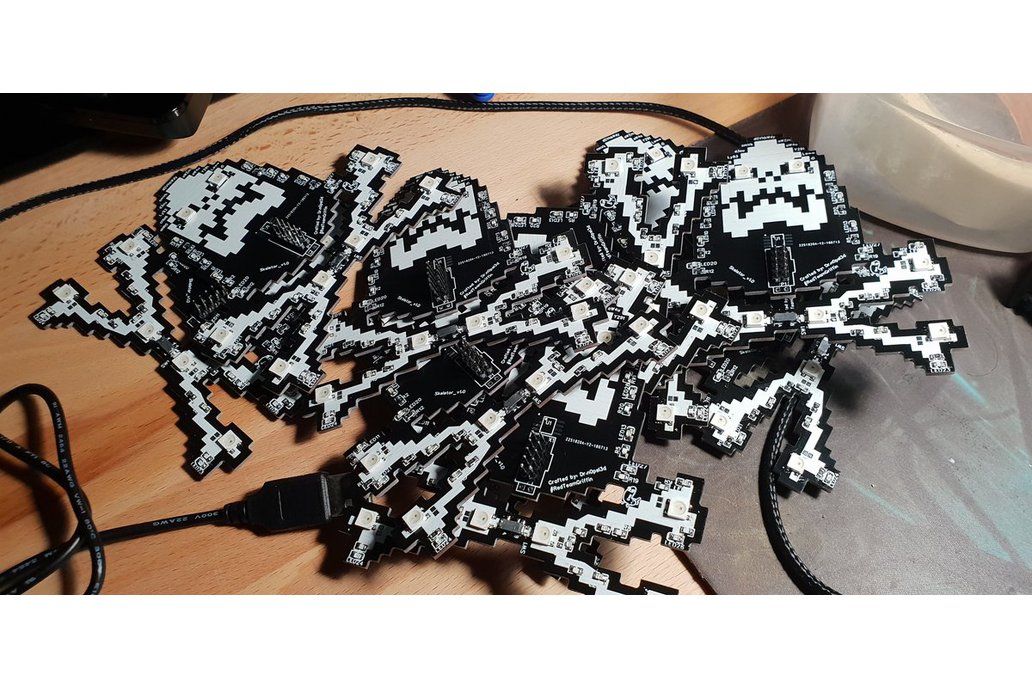 Skeletor Badge - Defcon26 PRE-ORDER - KIT VERSION 1