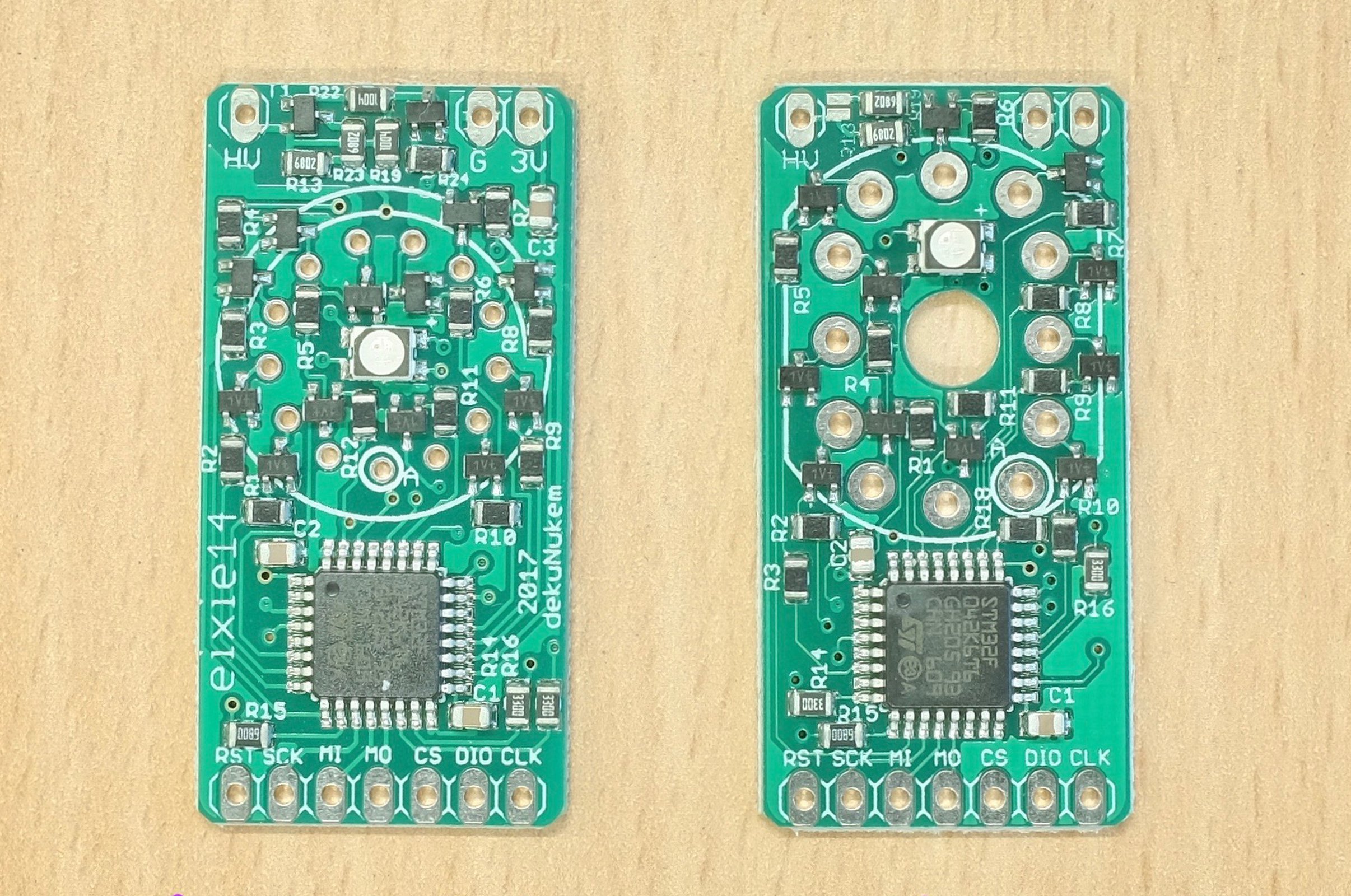 exixe Miniture Nixie Tube Driver Modules from dekuNukem on Tindie