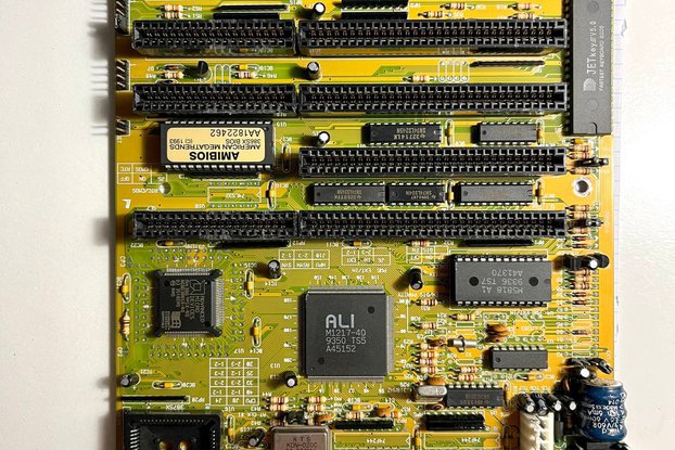 Vintage ECS Motherboard 8517 Ver 3.3 Parts / Repai