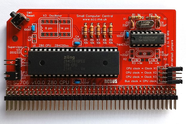 SC706 RCBus-80pin Z80 CPU Module Kit