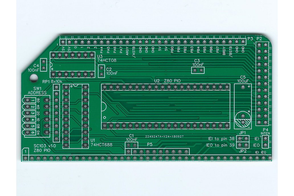 SC103 Z80 PIO Board for RC2014 1