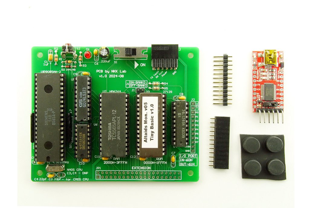 8085 SBC, Altair-Style Mini Board (Altoids) 1