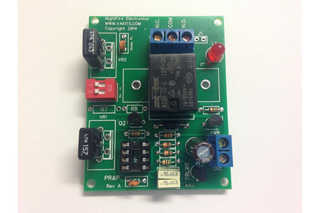 Timer with Adjustable ON & OFF Times, 6v Relay (#5484) 1