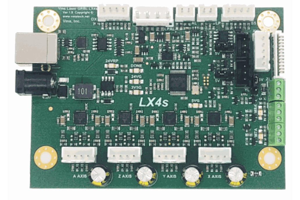 LX4s Enhanced C02 Laser Controller Board 1