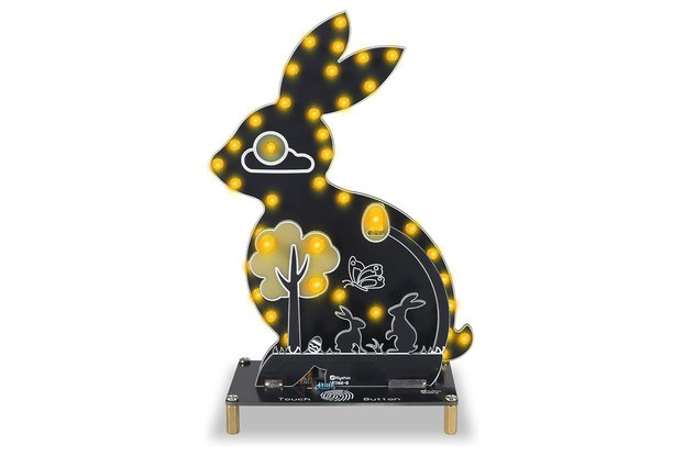 Touch Control Rabbit Lamp Soldering Project Kit