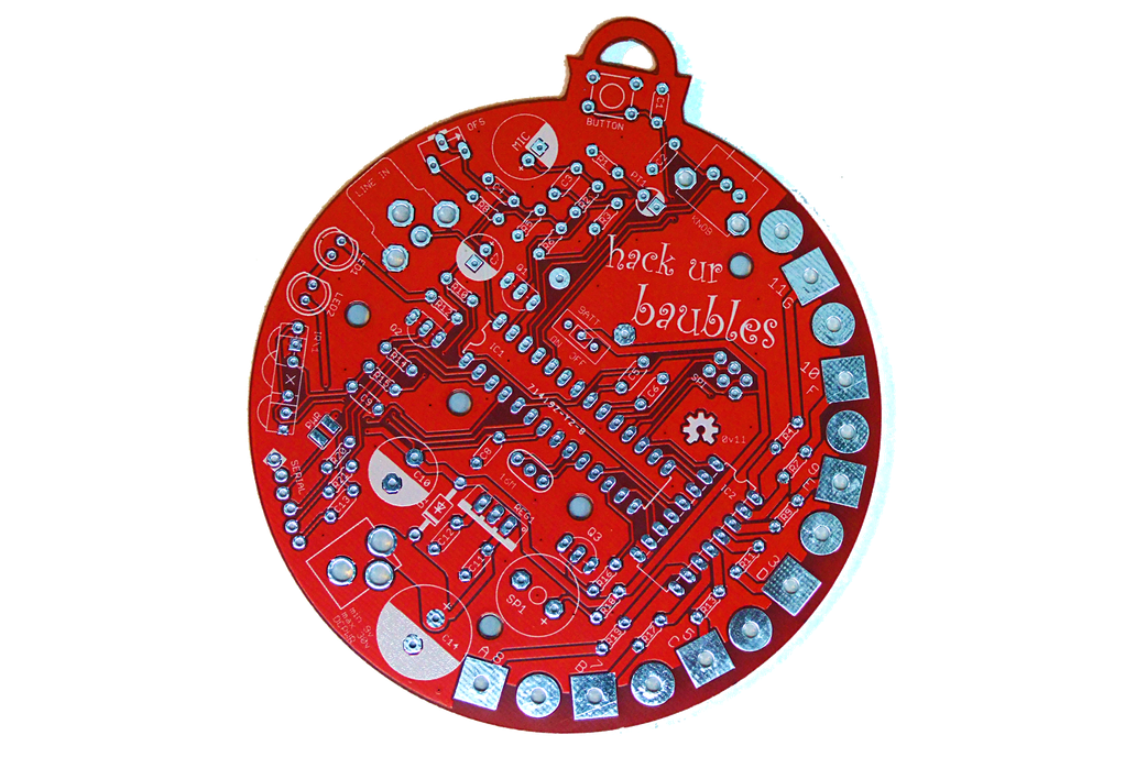 Hack UR Baubles (Bare PCB)  Arduino Christmas Lights controller! 1