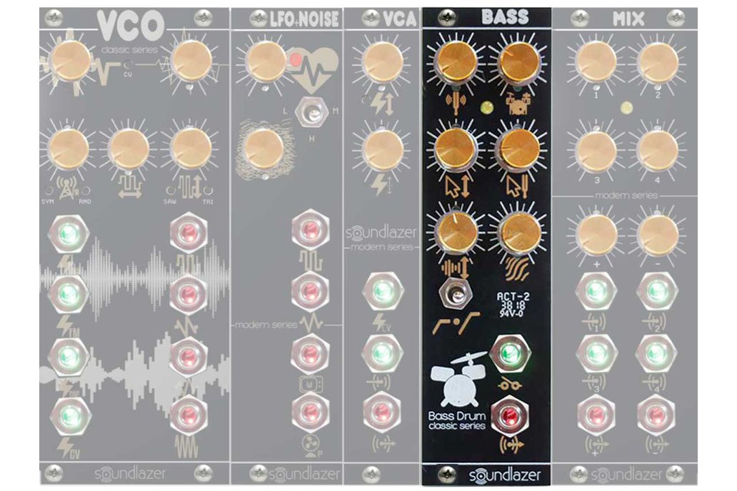 Big Hip Bass Drum Eurorack Module 1