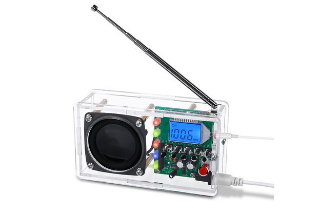 DIY Kit FM Radio with LCD Display