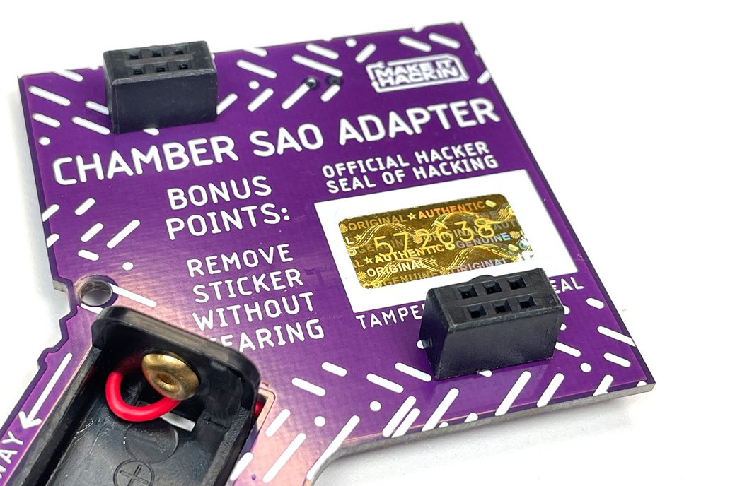 SAO Adapter for DEF CON 31 Badge 1