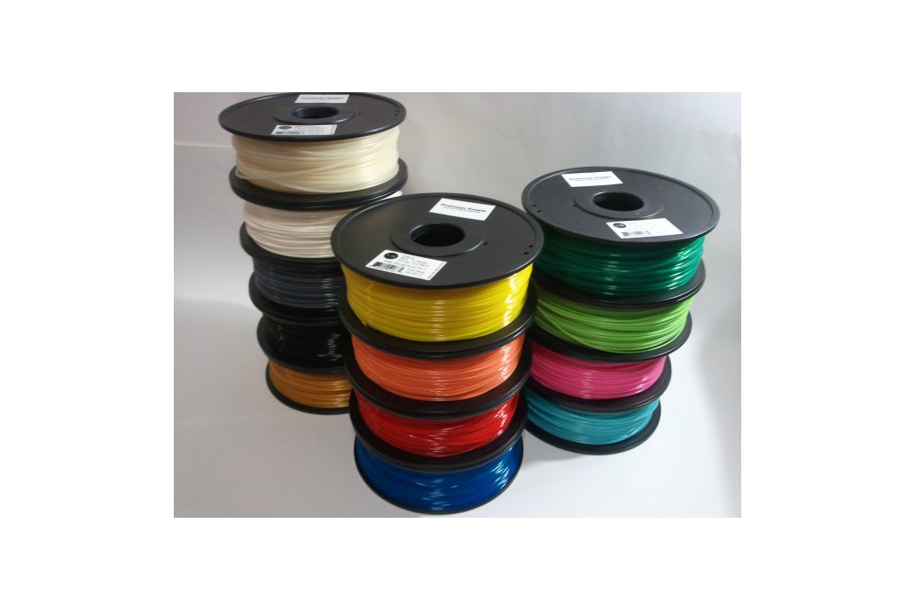 PLA 3D Filament (3.00 mm, 1 kg), 12+ colors! 1